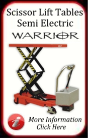 Warrior Semi Electric Scissor Lift Tables