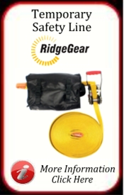 RidgeGear Temporary Safety Line